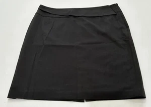 Ladies size 14 Black ESPRIT A line Skirt With Decorative Waist Work - VGC - Picture 1 of 5