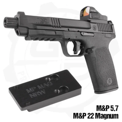 GALLOWAY PRECISION Optic Mount Plate for Smith & Wesson M&P 22 Magnum and M&P 57 Pistol by Galloway