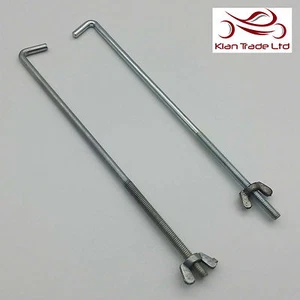 J-Bolzen Batteriehalter Draht Ø 5,2 mm x 210 mm lang Auto LKW Van x Paar - Bild 1 von 2