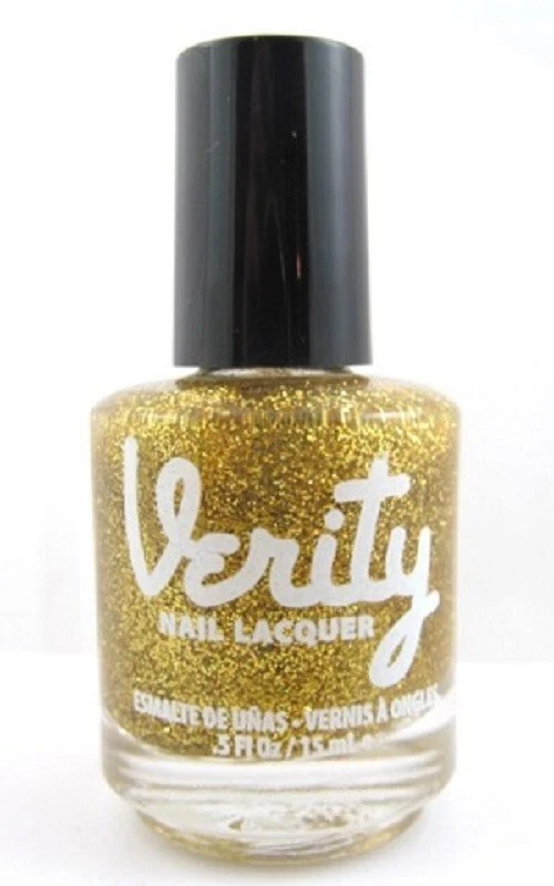 Verity Nail Lacquer, Chartreuse Glitter G08 - Image 1 of 1
