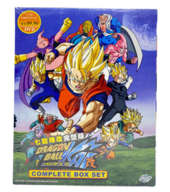 Box Dragon Ball Z Kai - Volume 01 A 08 - Original Lacrado