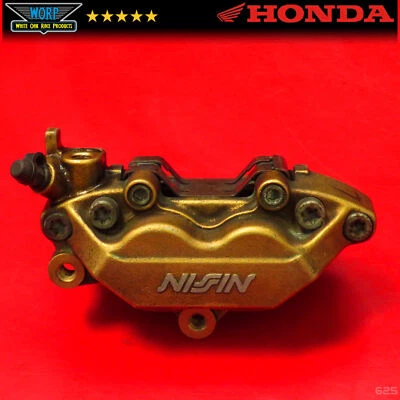 OEM NISSIN 03-04 HONDA CBR600RR ПЕРЕДНИЙ ЛЕВЫЙ ДИСКОВЫЙ ТОРМОЗ СУППОРТ СВЯЗУЮЩИЕ КОЛОДКИ - Изображение 1 из 4