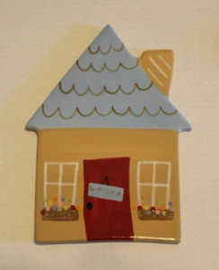 Coton Colors Happy Everything Welcome House großer Aufsatz wird nicht mehr hergestellt 2014 - Bild 1 von 5