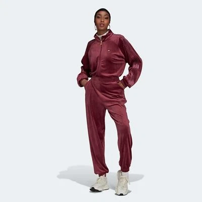 adidas Originals Samt Boilersuit Overall Jumpsuit Einteiler Velvet Anzug Rarität - Bild 1 von 4