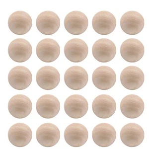 Milisten 200Pcs DIY Wooden Balls 14MM Unfinished Wooden Beads Jewelry Making ... - Picture 1 of 9