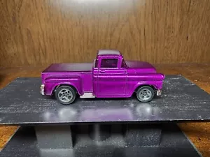 Hot Wheels 1991 Flashsider 56 Chevy Pickup Truck Rare Purple Color, great shape - Picture 1 of 6