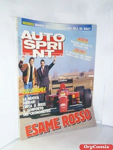 AUTO SPRINT - N. 6 - 7-13 FEBBRAIO 1989 - NUOVA FERRARI ESAME ROSSO - RIVISTA - Imagen 1 de 2