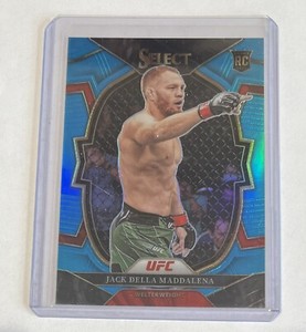 2023 Panini Select UFC Light Blue Prizm 144/249 RC - JACK DELLA MADDALENA