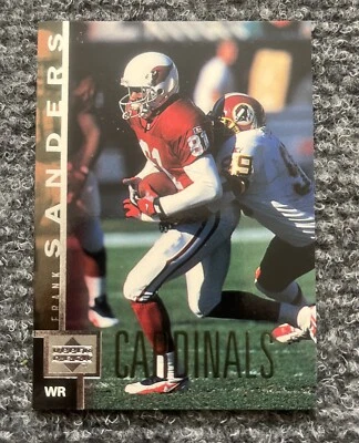1997 Upper Deck - #102 Frank Sanders - Image 1 of 2