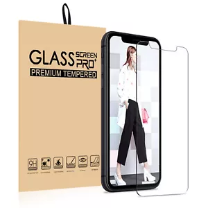 Protector de pantalla 2 piezas para iPhone 11/iPhone 11 Pro/11 Pro Max HD vidrio templado - Imagen 1 de 19
