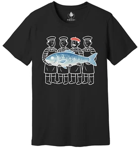 Camisa de Pescador Divertida, Camisa de Sardina Estañada, Camisa de Pez Divertida, Camisa de Playa - Imagen 1 de 3
