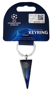 NEWCASTLE UNITED Official UEFA Champions League 5cm Pennant Keyring CS 2023/2024 - Picture 1 of 5