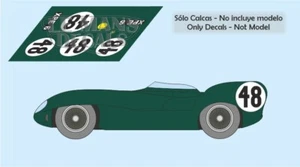 Decals Lotus 9 Le Mans 1955 48 1:32 1:24 1:43 1:18 87 Nine slot calcas - Foto 1 di 1