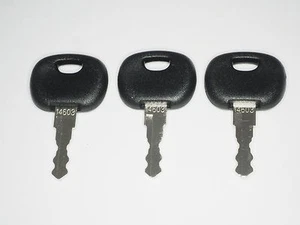 3 SCHLÜSSEL 14603 - UNIVERSAL SCHLÜSSEL ZÜNDSCHLÜSSEL 603 SCHAEFF STAPLER - Bild 1 von 1