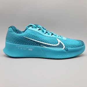 Nike Court Air Zoom Vapor 11 Mens Size 11.5 Tennis Shoes 'Geode Teal' DR6966-300 - Picture 1 of 7