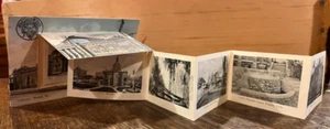 antike PEORIA IL SELTEN Mehrfachansicht AUSZUG Falz 6 SZENE Deutschland Postkarte - Bild 1 von 4