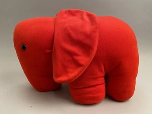 Elefant, Stoffelefant, roter Elefant, original von Elefanten, Kuschltier - Bild 1 von 8
