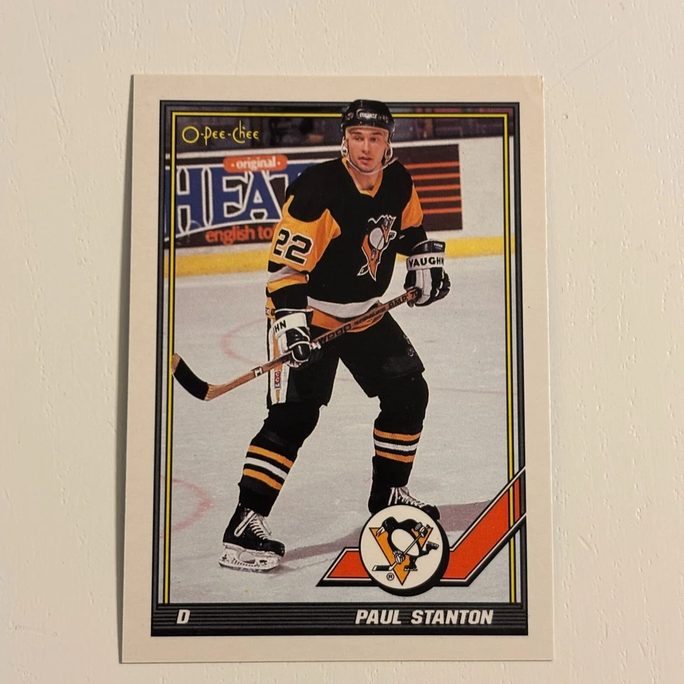 1991-92 Topps - #339 Paul Stanton - PENGUINS - BUY 2 GET 2 FREE - Image 1 of 2