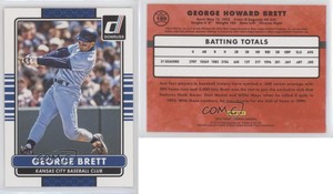 2015 Panini Donruss George Brett #189 HOF