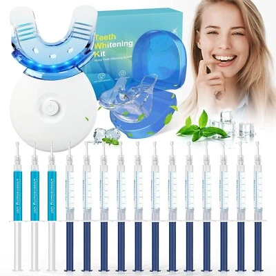 CELAKEETY Teeth Whitening Kit, Teeth Whitening Kit with LED Light - Teeth Whitening Kits
