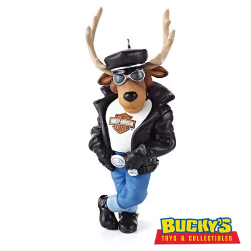 Hallmark Keepsake Harley Davidson Reindeer Rider 2013 Ornament