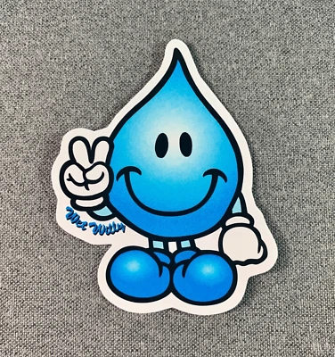 World Industries Wet Willy Skateboard Sticker 3.75" sk8