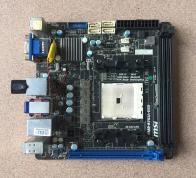 MSI FM2-A75IA-E53 AMD FM2 A75 MINI-ITX DDR3 Desktop Motherboard - Image 1 of 2