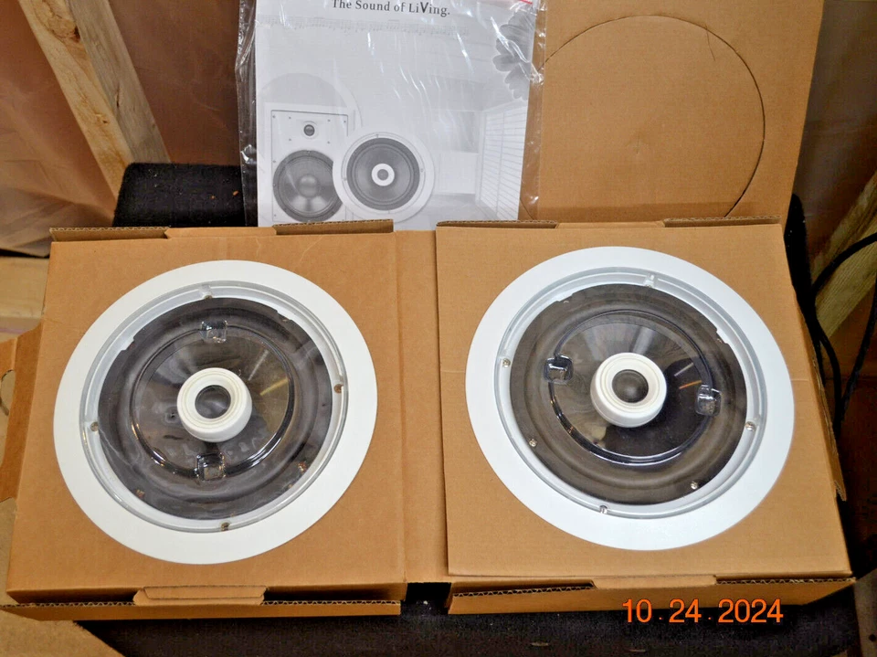 Nuvo NV-AP16C 6.5英寸天花板扬声器带同轴旋转高音扬声器50瓦 — 第 1/4 张图片