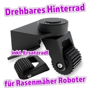 360° drehbares Hinterrad & Ersatzrad Heckrad für Gardena, Husqvarna, Mähroboter - Bild 1 von 7