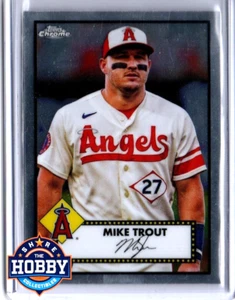 2023 Topps Chrome x Lids Mitchell & Ness Exclusive Mike Trout #52-6 - Bild 1 von 2