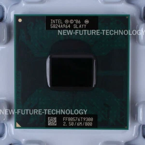 Intel Core 2 Duo T9300 Processor 2.5GHz Socket P,M,604, Pga478 CPU 35W 800MHz - Picture 1 of 5