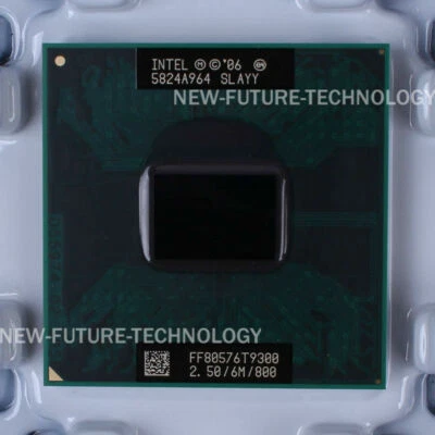 Intel Core 2 Duo T9300 Processor 2.5GHz Socket P,M,604, Pga478 CPU 35W 800MHz - Image 1 of 4