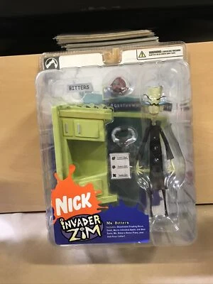 Palisades Nick Ms Bitters  “Invader Zim” Series 1 Action Figure sealed in box - Image 1 of 2