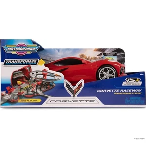 Micro Machines Corvette Raceway Transforming Corvette into Raceway Playset - Picture 1 of 7