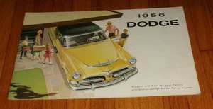 Original 1956 Dodge Full Line Deluxe Verkaufsprospekt Kanada Mayfair Regent - Bild 1 von 3
