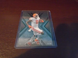2021 Wild Card Matte Travis Etienne X-Plode Rookie Silver ink on card Auto 12/20 - Picture 1 of 4