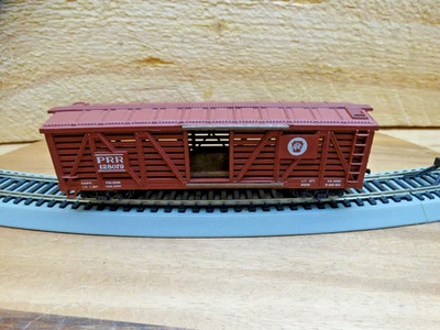 Coche de ganado con puerta corredera Varney escala HO ponderado 41' Pennsylvania PRR 128079 Foto 1 de 4