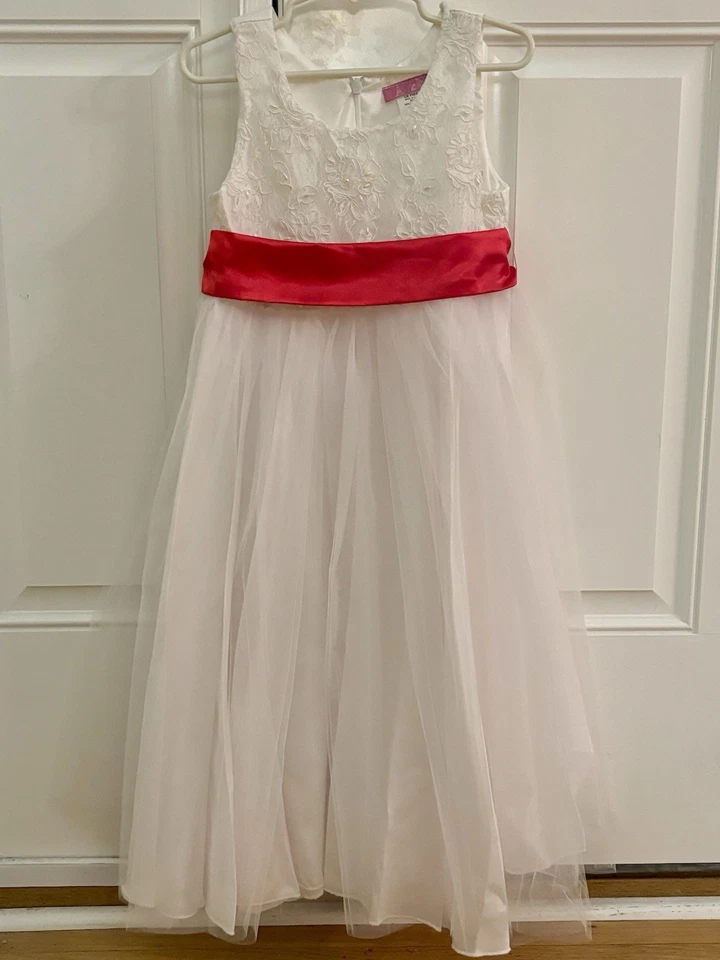 Little Mass Le Pink Holiday Clara Dress Tulle Sz 5 Ballerina Nutcracker - Image 1 of 4