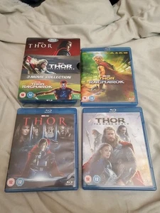 Thor 3 Movie Collection - Blu-ray Box Set - Region Free - Foto 1 di 2