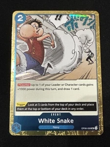 White Snake OP06-059 UC COLD COIL The Best Vol.2 -Near Mint- One Piece CCG - Bild 1 von 2