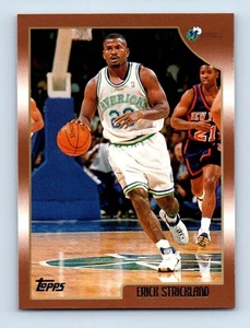 1998-99 Topps Erick Strickland Dallas Mavericks #15 - Picture 1 of 2