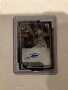 Bowman Chrome Prospect 1st Auto 2024 Jared Serna #CPA-JS New York Yankees - Imagen 1 de 2