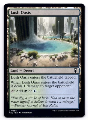 Lush Oasis NM Commander: Modern Horizons 3 0356 MTG Regular - Image 1 of 2