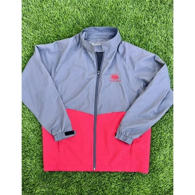 Chaqueta de golf Sun Mountain Windwear "Maderas" | Roja/Gris | Mediana para hombre Foto 1 de 4