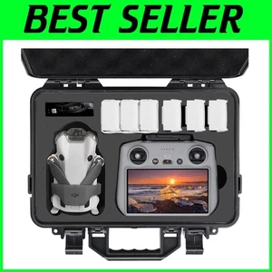 Waterproof DJI Mini 4 Pro Hard Case - Custom Design for Ultimate Gear Protection - Picture 1 of 9