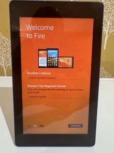Amazon Fire 7 SR043KL 16GB blue Tablet 7in Display Wifi Unlocked Smart Tablet - Picture 1 of 2