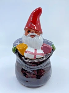 Vintage Rolf Berg Torhalla Schweden Weihnachtswichtel Santa handbemalt Figur Keramik - Bild 1 von 17