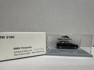 Wiking PKW BMW 318ti compact schwarz BMW Filmpreis PC - Picture 1 of 1