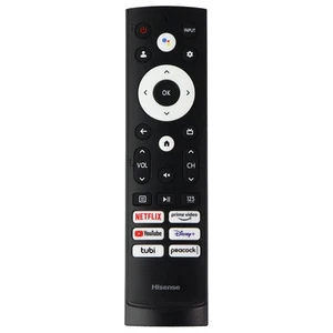 Mando a distancia original Hisense OEM (ERF3M90H) para televisores Hisense seleccionados - negro - Imagen 1 de 1