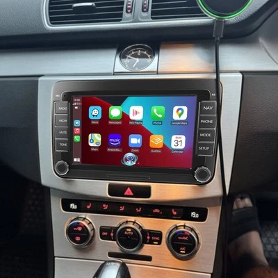 7" For Volkswagen Passat 2005-2014 CarPlay Android 13 Car GPS Stereo Radio WIFI Foto 1 de 4